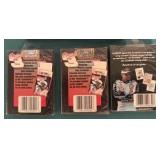 Four Packages of Dale Earnhardt Playing Cards