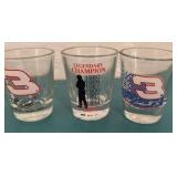 Seven Glass Earnhardt Shot Glasses