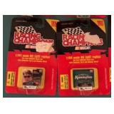 Eight 1:144 Scale Racing Champions Diecast Replicas