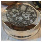 A Collection of Trinket Boxes and an Oriental Style Vase