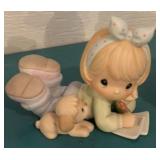 Five Collectible Precious Moments Figurines