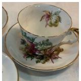 Regency Bone China Cups and Saucers