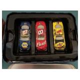 Two Tins Containing 3 Car Sets