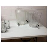 Acrylic Beverage Dispensers