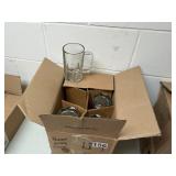 2  cases of new beer mugs (20 oz)