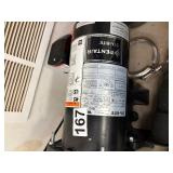 3 Used pumps, untested, with cart