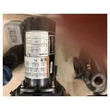 3 Used pumps, untested, with cart