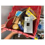 shelving unit w contents