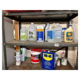 shelving unit w contents