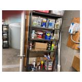 shelving unit w contents
