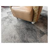 very nice leather lounge chair