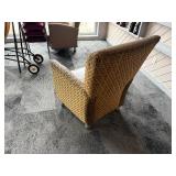 very nice leather lounge chair