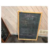 chalk board frame, single side
