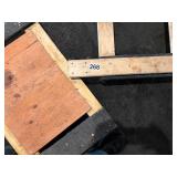 wooden dolly carts