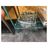 chafing frames, water pans, lids