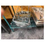 chafing frames, water pans, lids