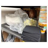 contents of shelves