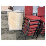 6 Banquet chairs, very comfortable