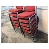 6 Banquet chairs, very comfortable