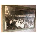 Professional reproduction of a vintage camp meal photo
