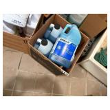 Ecolab cleaning products, all contents of shelves
