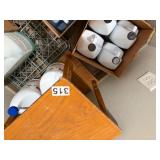 Ecolab cleaning products, all contents of shelves