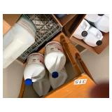 Ecolab cleaning products, all contents of shelves