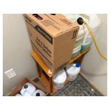 Ecolab cleaning products, all contents of shelves