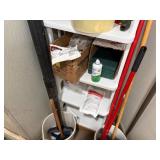 Ecolab cleaning products, all contents of shelves