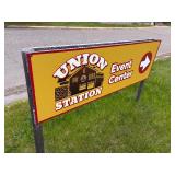 Entrance sign