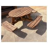 4 seat picnic table