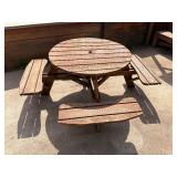 4 seat picnic table