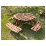 4 seat picnic table