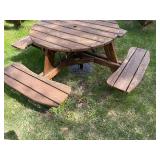 4 seat picnic table