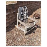 Wooden lounge chair