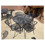 4 top round patio table