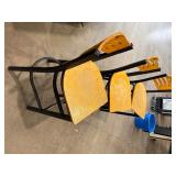Set of three bar stools