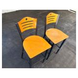 Set of 2 bar stools