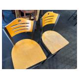 Set of two bar stools