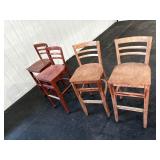 Large  high top wooden Table