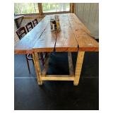 Large  high top wooden Table