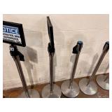Retractable belt Stanchions