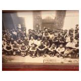Vintage photo of the railroad crew