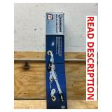 Ironton Heavy-Duty Hand Cable Puller, Single-Line 2-Ton Capacity, Double-Line 4400-Lb. Capacity