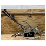 Ironton Heavy-Duty Hand Cable Puller, Single-Line 2-Ton Capacity, Double-Line 4400-Lb. Capacity