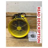 Strongway 12in. Utility Blower, 1977 CFM, 317W, 2450 RPM, 2 Speeds