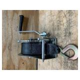 Ultra-Tow Single-Speed Hand Winch with Strap, 1000-Lb. Load Capacity