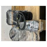 Ironton Garden Hose Reel Cart, 300ft. Capacity, Fits 5/8in. Hose, 10in. Pneumatic Tires