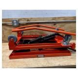 ^Ironton Hydraulic Table Cart, 500-Lb. Capacity, 28-5/8in. Lift