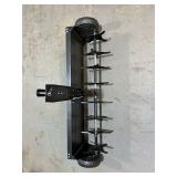 Strongway 48in. Plug Aerator, 32 Coring Plugs, 10in. Pneumatic Tires, Tow-Behind Lawn Aerator for Lawn Tractor or ATV